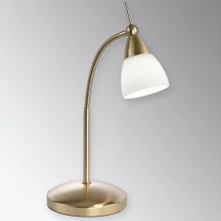 Paul Neuhaus Bordlamper > Pino bordlampe, messing, 45 cm, dæmpbar, G9