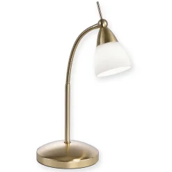 Paul Neuhaus Bordlamper > Pino bordlampe, messing, 45 cm, dæmpbar, G9