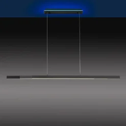 Q-Smart-Home Pendellamper|Pendellamper > Paul Neuhaus Q-ARIAN LED-pendellampe, antracit