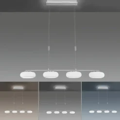 Q-Smart-Home Pendellamper > Paul Neuhaus Q-ETIENNE LED-hængelampe, 4 lyskilder