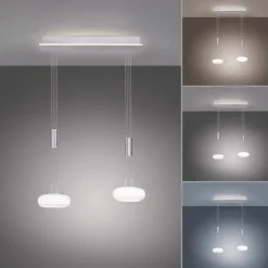 Q-Smart-Home Pendellamper > Paul Neuhaus Q-ETIENNE LED-hængelampe, 2 lyskilder