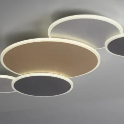 Loftlamper|Loftlamper ^ Q-Smart-Home Paul Neuhaus Q-Piato LED-loftlampe, 5 lyskilder