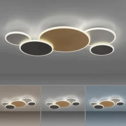 Loftlamper|Loftlamper ^ Q-Smart-Home Paul Neuhaus Q-Piato LED-loftlampe, 5 lyskilder