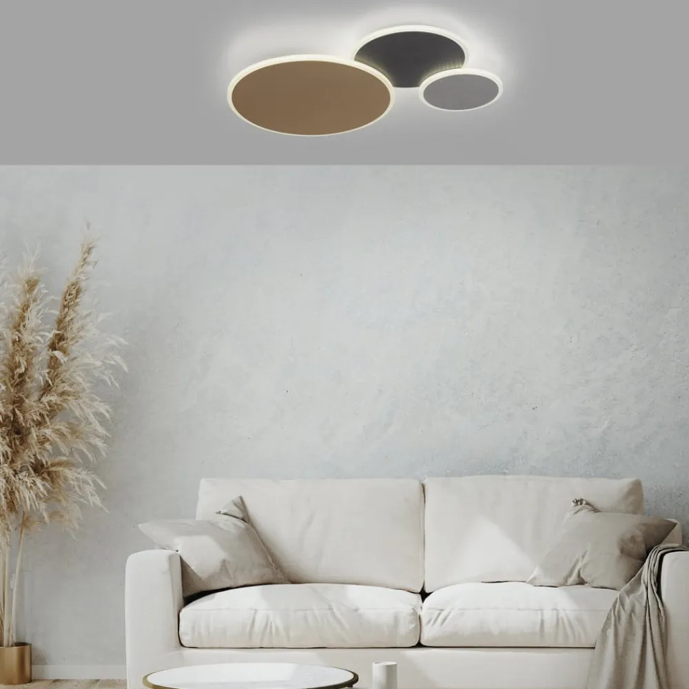 Q-Smart-Home Loftlamper|Loftlamper > Paul Neuhaus Q-Piato LED-loftlampe, 3 lyskilder