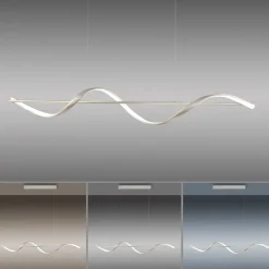 Q-Smart-Home Pendellamper > Paul Neuhaus Q-Swing LED-hængelampe, stål