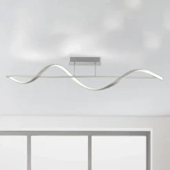 Q-Smart-Home Loftlamper|Loftlamper > Paul Neuhaus Q-Swing LED-loftlampe, stål
