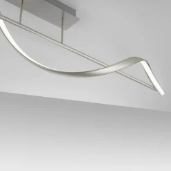 Q-Smart-Home Loftlamper|Loftlamper > Paul Neuhaus Q-Swing LED-loftlampe, stål