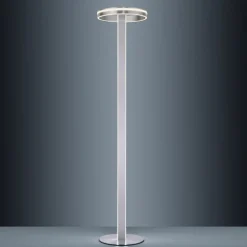 Gulvlamper|Gulvlamper ^ Q-Smart-Home Paul Neuhaus Q-Vito LED-gulvlampe, lige med ring