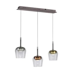 Q-Smart-Home Pendellamper|Pendellamper > Paul Neuhaus Smart LED hængelampe Q-Kon flerfarvet 3 lyskilder