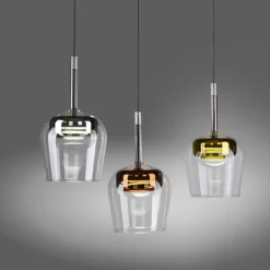 Q-Smart-Home Pendellamper|Pendellamper > Paul Neuhaus Smart LED hængelampe Q-Kon flerfarvet 3 lyskilder