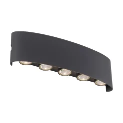 Paul Neuhaus Terrassebelysning > udendørs LED-væglampe Carlo, 27 cm, sort