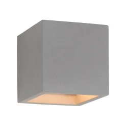 Paul Neuhaus Væglamper > væglampe Eton, beton, 12 cm x 12 cm, op/ned