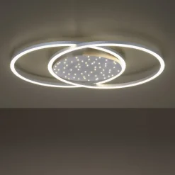 Paul Neuhaus Loftlamper > Yuki LED-loftlampe, rund form