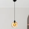 Opviq Pendellamper|Pendellamper > Pendellampe Benek, gul, glas, Ø 20 cm, E27