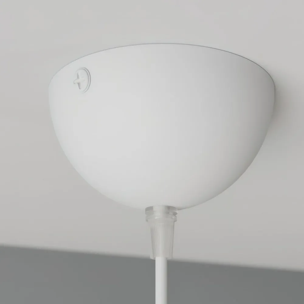 Lamkur Pendellamper > Pendellampe Bergen, 1 lyskilde, hvid