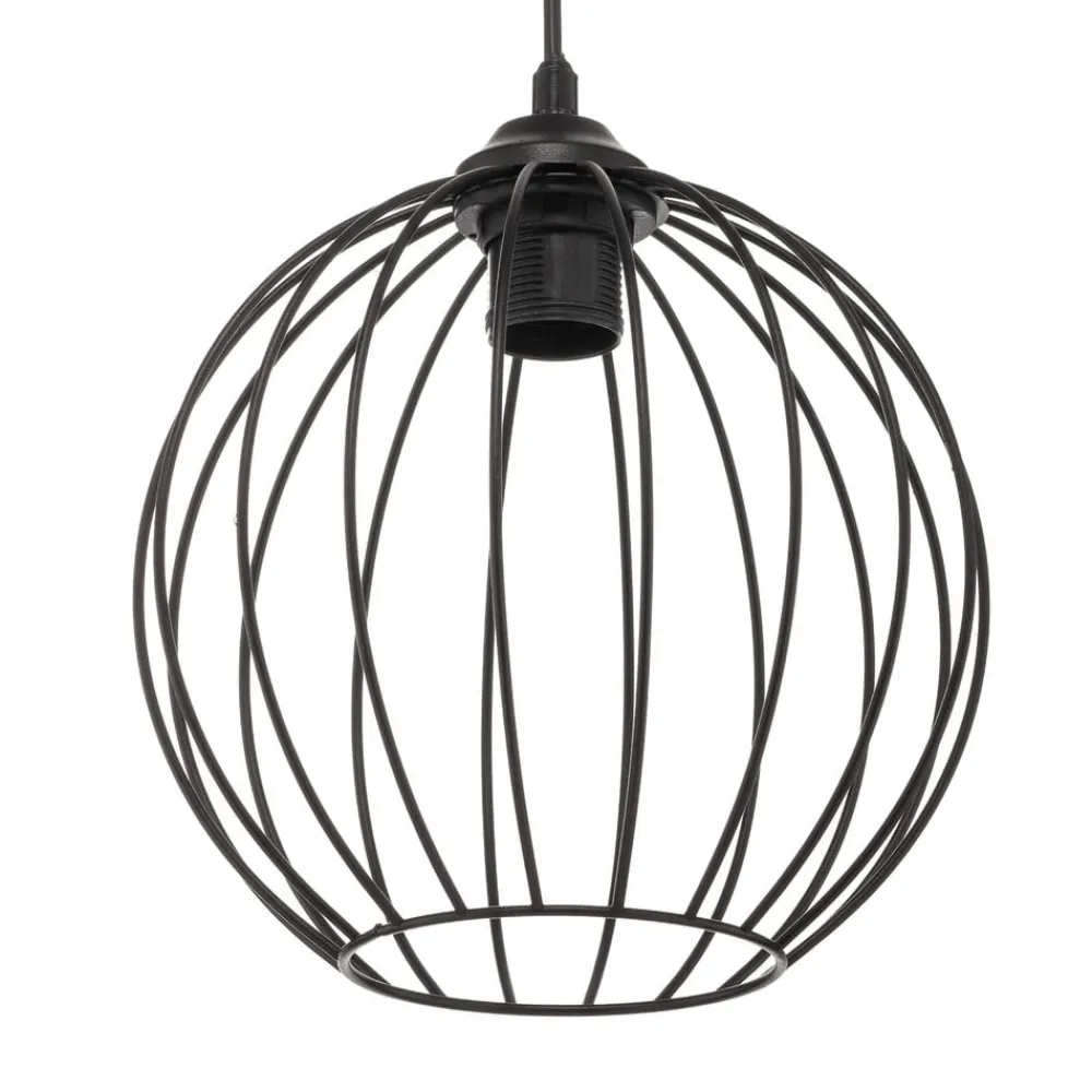 HELAM Pendellamper|Pendellamper > Pendellampe Cumera i sort, 4 lyskilder, rund