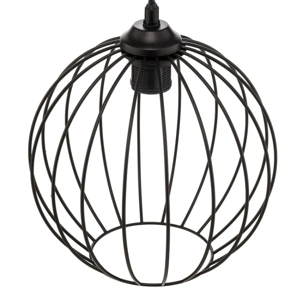 HELAM Pendellamper|Pendellamper > Pendellampe Cumera i sort, 4 lyskilder, rund