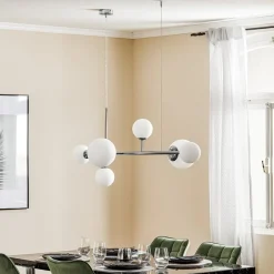 ALDEX Pendellamper > Pendellampe Dione, 6 lyskilder, krom