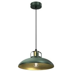 Eko-Light Pendellamper > Pendellampe Felix, grøn/guld, 1 lyskilde