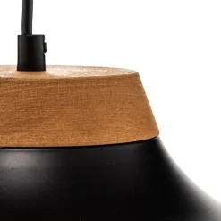 Pendellamper ^ Luminex Pendellampe Gus med metalskærm, sort