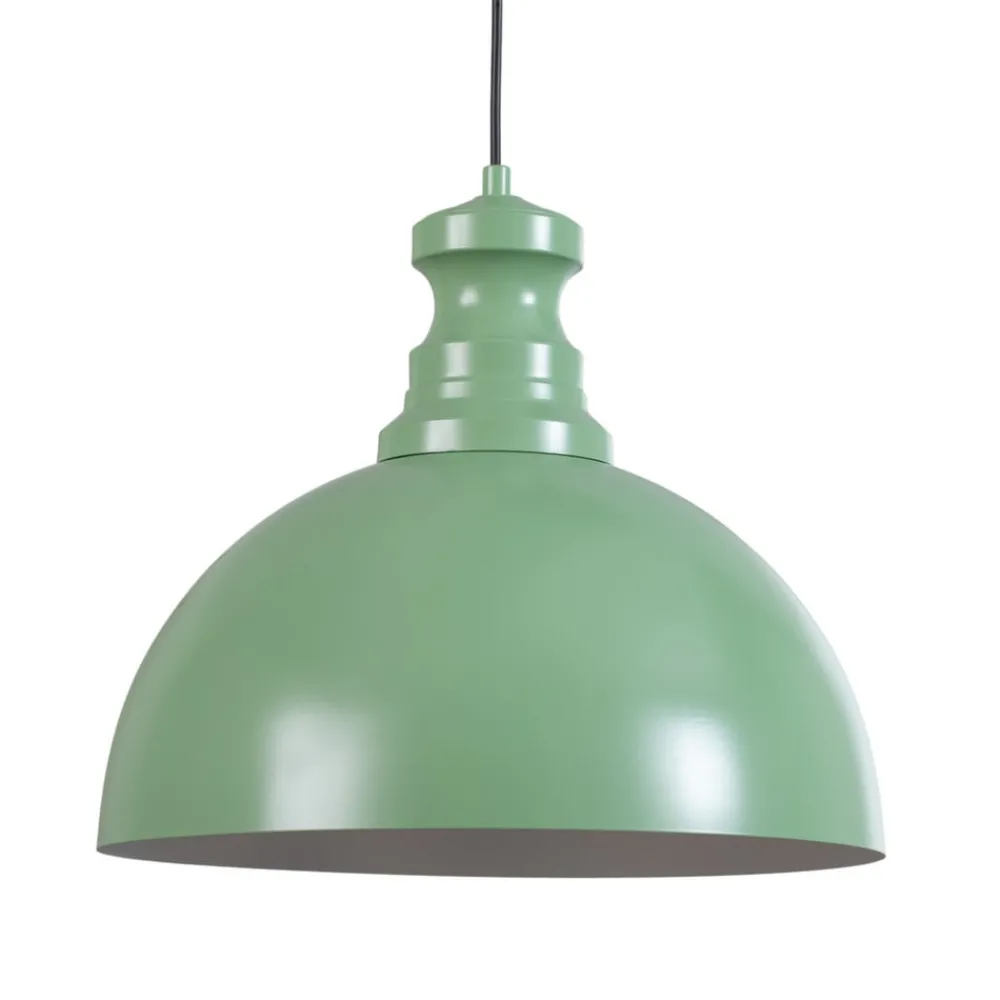 Pendellamper|Pendellamper ^ Opviq Pendellampe Kure, mintgrøn, metal, Ø 40 cm E27