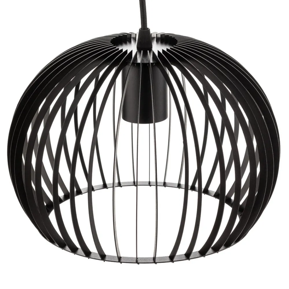 TEMAR LIGHTING Pendellamper|Pendellamper > Pendellampe Larus i sort stål, 3 lyskilder