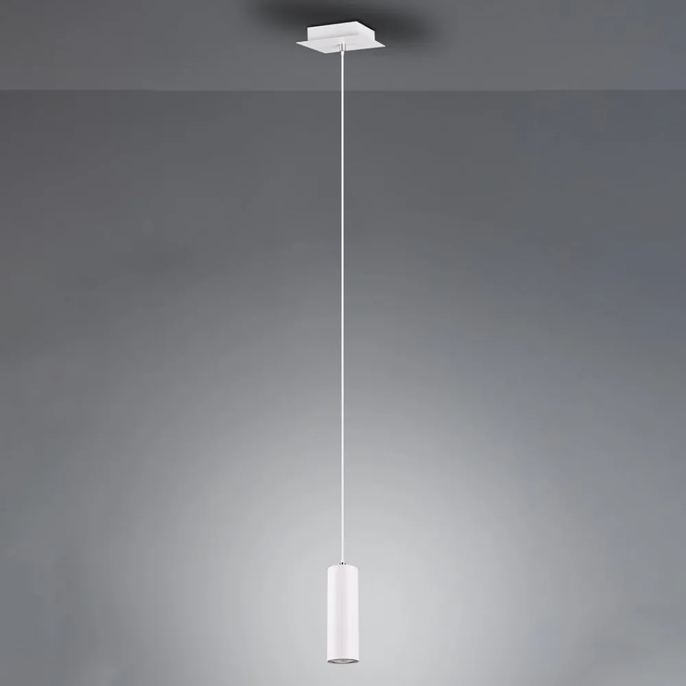 Trio Lighting Pendellamper > Pendellampe Marley hvid 1 lyskilde