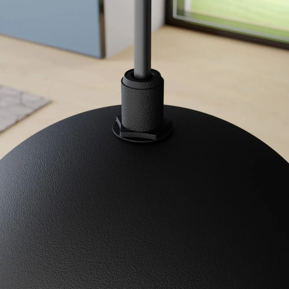 Pendellamper|Pendellamper ^ HELAM Pendellampe Midnight helt i sort 5 lyskilder