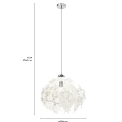 Lindby Pendellamper > Pendellampen Maple i bladlook