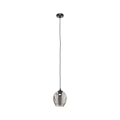 EMIBIG LIGHTING Pendellamper|Pendellamper > Pendellampe Starla, glas grafit, 1 lyskilde rund