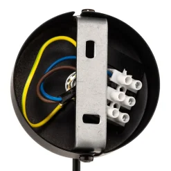 EMIBIG LIGHTING Pendellamper|Pendellamper > Pendellampe Starla, glas grafit, 1 lyskilde rund