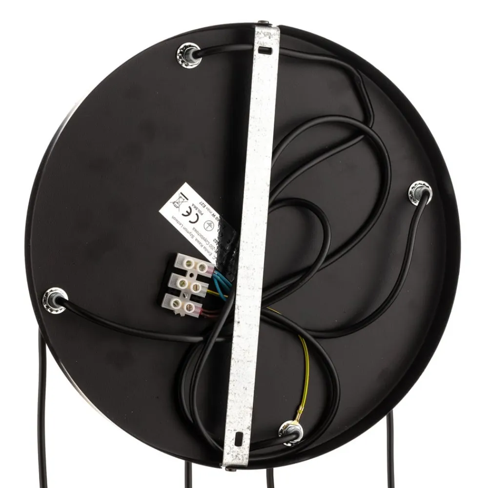 Pendellamper|Pendellamper ^ EMIBIG LIGHTING Pendellampe Starla rund 4 lyskilder grafit/amber/klar