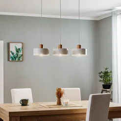 EMIBIG LIGHTING Pendellamper|Pendellamper > Pendellampe Tako, 3 lyskilder, hvid