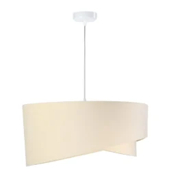 Maco Design Pendellamper > Pendellampe Vivien, tofarvet, beige/hvid