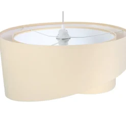 Maco Design Pendellamper > Pendellampe Vivien, tofarvet, beige/hvid