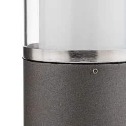 Gadebelysning ^ Albert Leuchten Perfekt Elvio pullertlampe med sensor