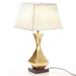 Schuller Valencia Bordlamper > Påfaldende bordlampe Deco med forgyldt fod