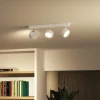 Loftlamper|Loftlamper ^ Philips Bracia LED-loftspot med 3 lyskilder, hvid