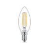 Filament Pære|Led Pærer ^ Philips Classic LED-pære E14 B35 6,5W 2.700K, klar