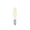 Philips Filament Pære|Led Pærer > Classic LED-pære E14 B35 6,5W klar 4.000K