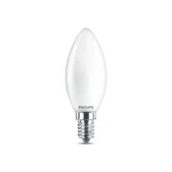 Led Pærer ^ Philips Classic LED-pære E14 B35 6,5W 2.700K, mat
