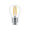 Filament Pære|Led Pærer ^ Philips Classic LED-pære E27 P45 6,5W 2.700K, klar