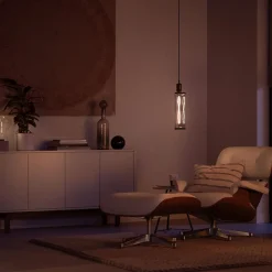 Philips Dæmpbar Led-Pære|Filament Pære > Crystal Giant røg LED-pære E27 7 W