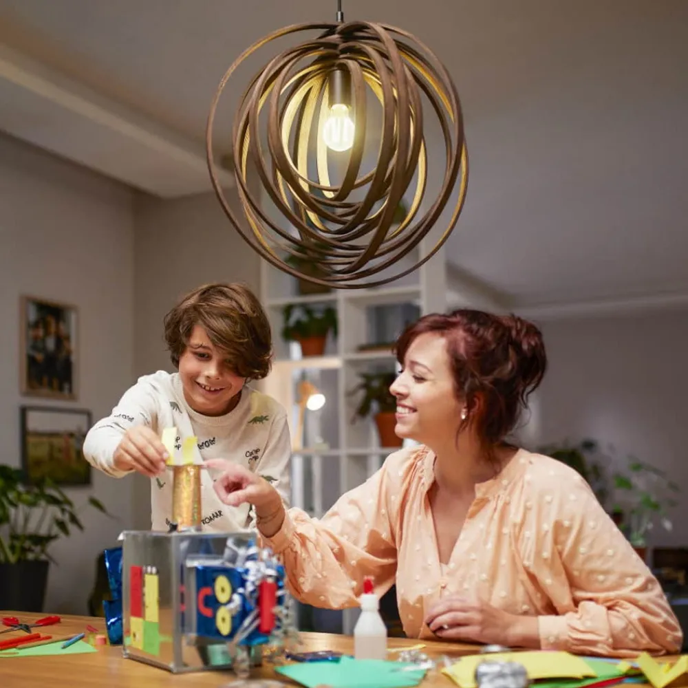 Philips Filament Pære|Led Pærer > E27 LED-pære A60 7,3 W 1535lm 2.700 K klar