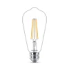 Led Pærer ^ Philips E27 LED-pære filament 4,3W 2.700K