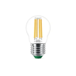 Philips Filament Pære|Led Pærer > E27 LED-pære G45 2,3 W 485lm 2.700 K klar