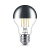 Dæmpbar Led-Pære ^ Philips E27 topforspejlet LED-pære 7,2 W varmhvid