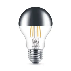 Dæmpbar Led-Pære ^ Philips E27 topforspejlet LED-pære 7,2 W varmhvid