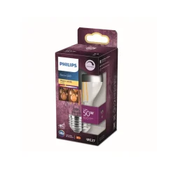 Dæmpbar Led-Pære ^ Philips E27 topforspejlet LED-pære 7,2 W varmhvid