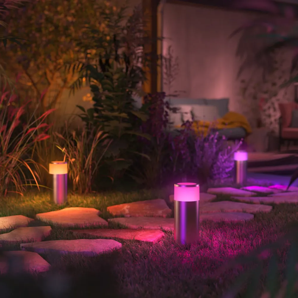 Philips Hue Sokkellamper|Udendørs Spot > Calla sokkellampe udvid. 25,2 cm alu